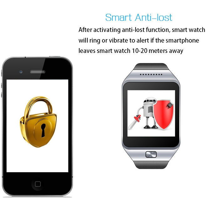 ZGPAX S28 GSM Smart Watch Phone, Pedometer / Sleep Monitor / Looking Phone / Anti-lost / Bluetooth / FM, Network: 2G