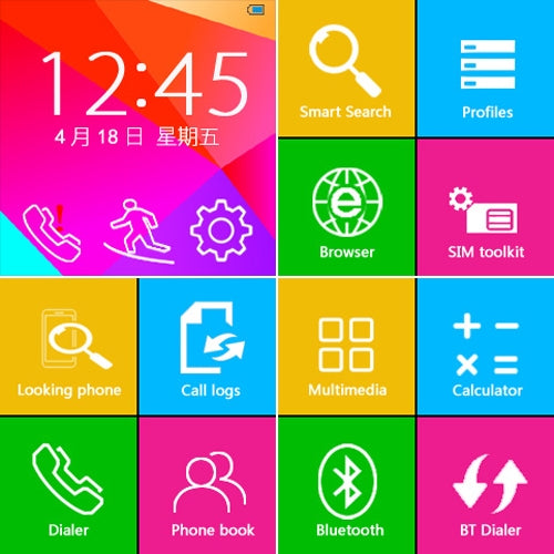 ZGPAX S28 GSM Smart Watch Phone, Pedometer / Sleep Monitor / Looking Phone / Anti-lost / Bluetooth / FM, Network: 2G