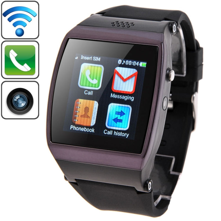 CL-W205 GSM Smart Watch Phone, 1.55 inch Ultra HD Screen, Pedometer / Camera / Bluetooth, Network: 2G