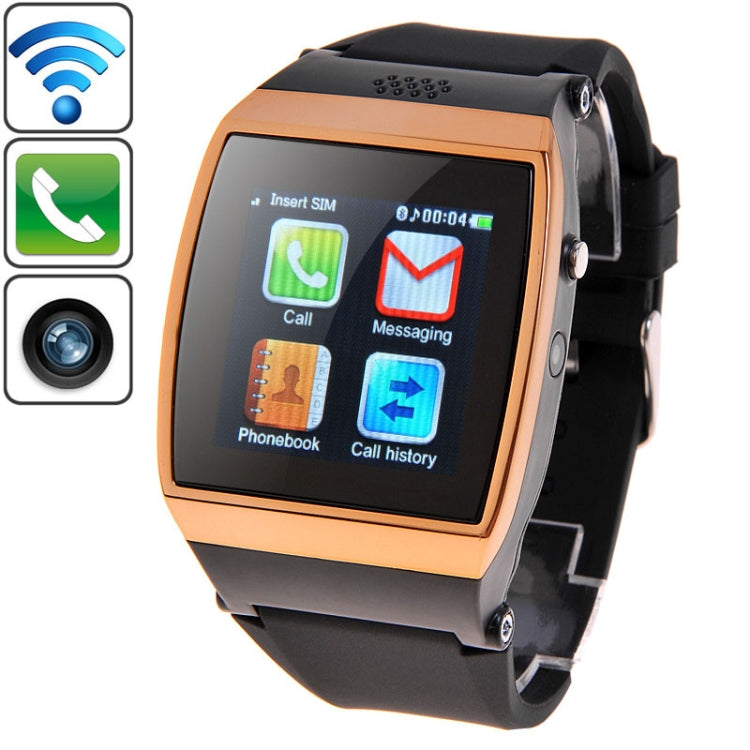 CL-W205 GSM Smart Watch Phone, 1.55 inch Ultra HD Screen, Pedometer / Camera / Bluetooth, Network: 2G