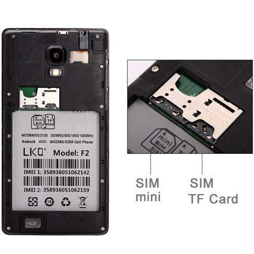 LKD F2 3G Network Smart Phone, 5.0 inch