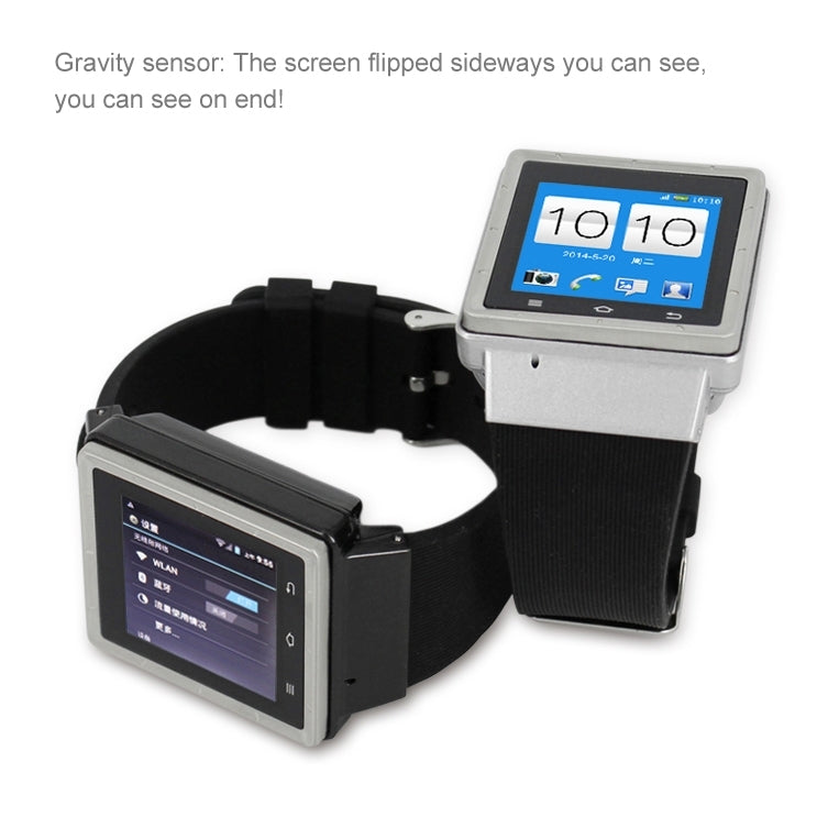 ZGPAX S6 3G Smart Watch Phone, Handwriting Android 4.04, MTK6577 Dual Core 1.0GHz, ROM: 4GB, WiFi / Bluetooth / GPS
