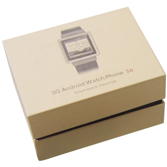 ZGPAX S6 3G Smart Watch Phone, Handwriting Android 4.04, MTK6577 Dual Core 1.0GHz, ROM: 4GB, WiFi / Bluetooth / GPS