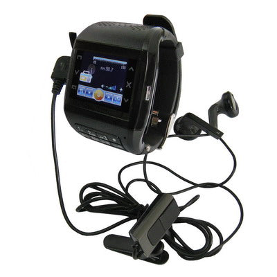 EG200 GSM Watch Mobile Phone, Bluetooth / FM / Camera, Single SIM Card, Network: GSM850/ 900 / 1800/ 1900MHz(Black)