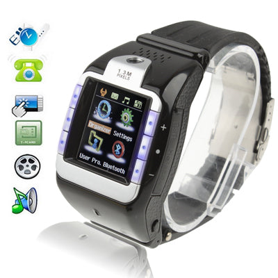 N800 GSM Watch Mobile phone, Fashion Design, Bluetooth, Single SIM, Network: 2G