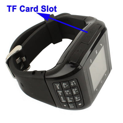 Q5 GSM Watch Mobile Phone, Bluetooth / FM, Single SIM, Network: 2G