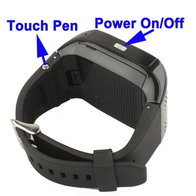 Q5 GSM Watch Mobile Phone, Bluetooth / FM, Single SIM, Network: 2G