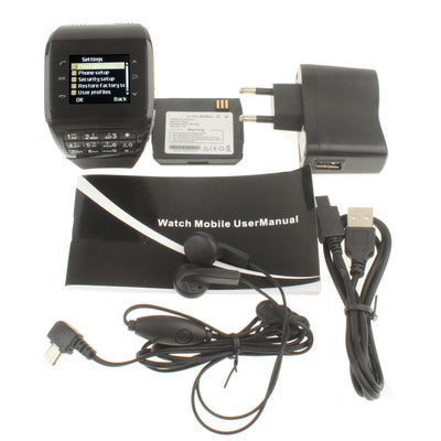Q5 GSM Watch Mobile Phone, Bluetooth / FM, Single SIM, Network: 2G