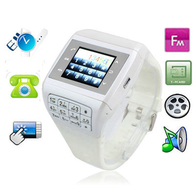 Q5 GSM Watch Mobile Phone, Bluetooth / FM, Single SIM, Network: 2G