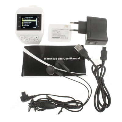 Q5 GSM Watch Mobile Phone, Bluetooth / FM, Single SIM, Network: 2G