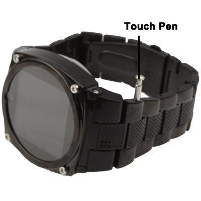 TW818 GSM Watch Phone, Stainless Steel / Bluetooth / JAVA / Camera, Single SIM, Network: 2G