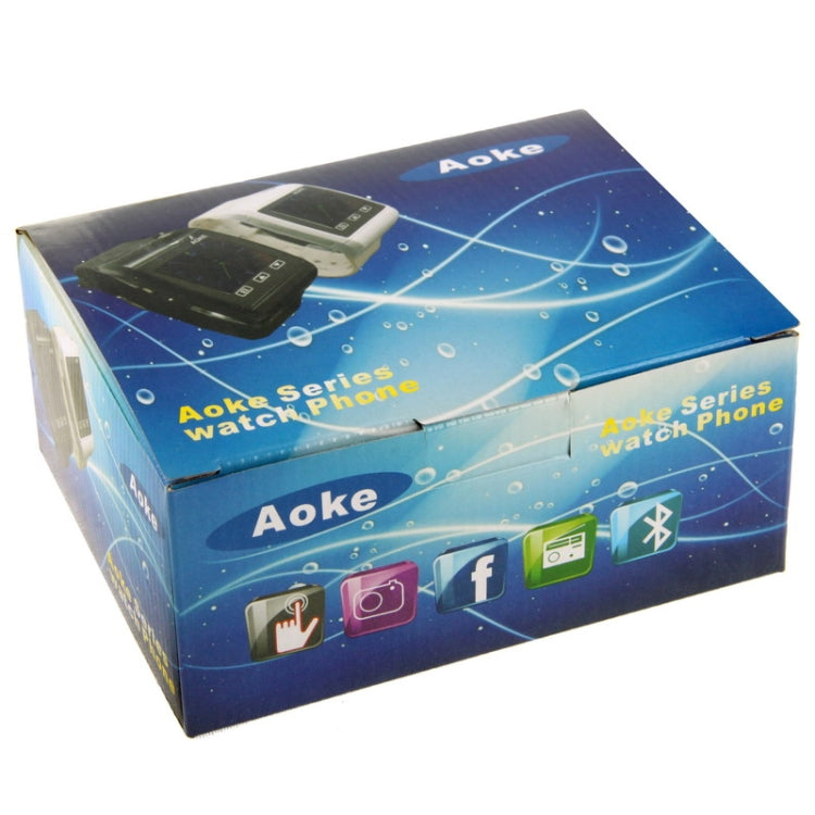 AOKE AK13 GSM Smart Watch Phone, FM / Bluetooth / Camera,
