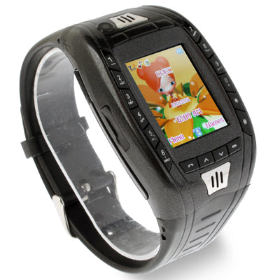 AK11 GSM Smart Watch Phone, Button Design, Camera / Bluetooth / FM, Single SIM, Network: 2G