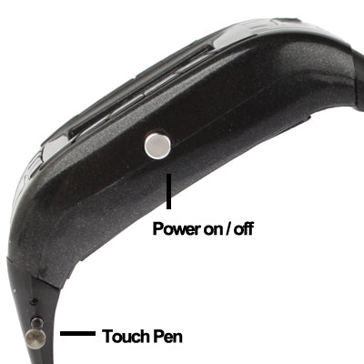 AK11 GSM Smart Watch Phone, Button Design, Camera / Bluetooth / FM, Single SIM, Network: 2G