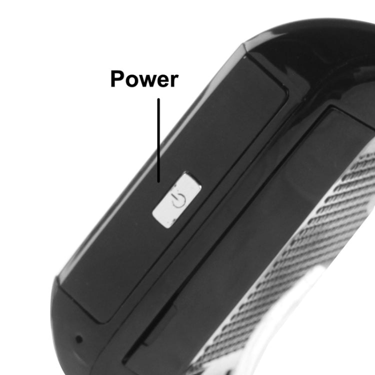 Q8 Smart Watch Phone, Silica Gel Belt Design, Bluetooth / FM Radio, Dual SIM, Network: 2G(Black)