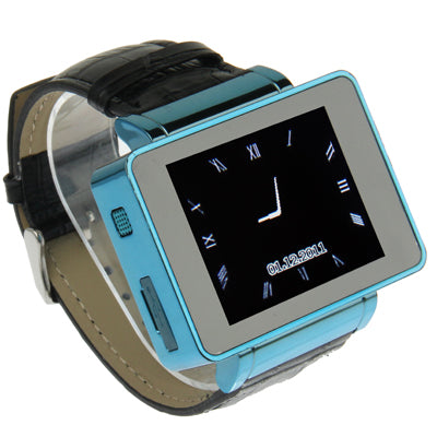 I8 GSM Smart Watch Phone, JAVA / Compass / Torch / Bluetooth / FM, Single SIM, Network: 2G