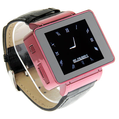 I8 GSM Smart Watch Phone, JAVA / Compass / Torch / Bluetooth / FM, Single SIM, Network: 2G