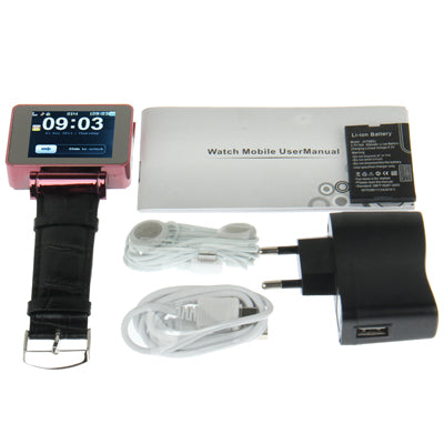 I8 GSM Smart Watch Phone, JAVA / Compass / Torch / Bluetooth / FM, Single SIM, Network: 2G