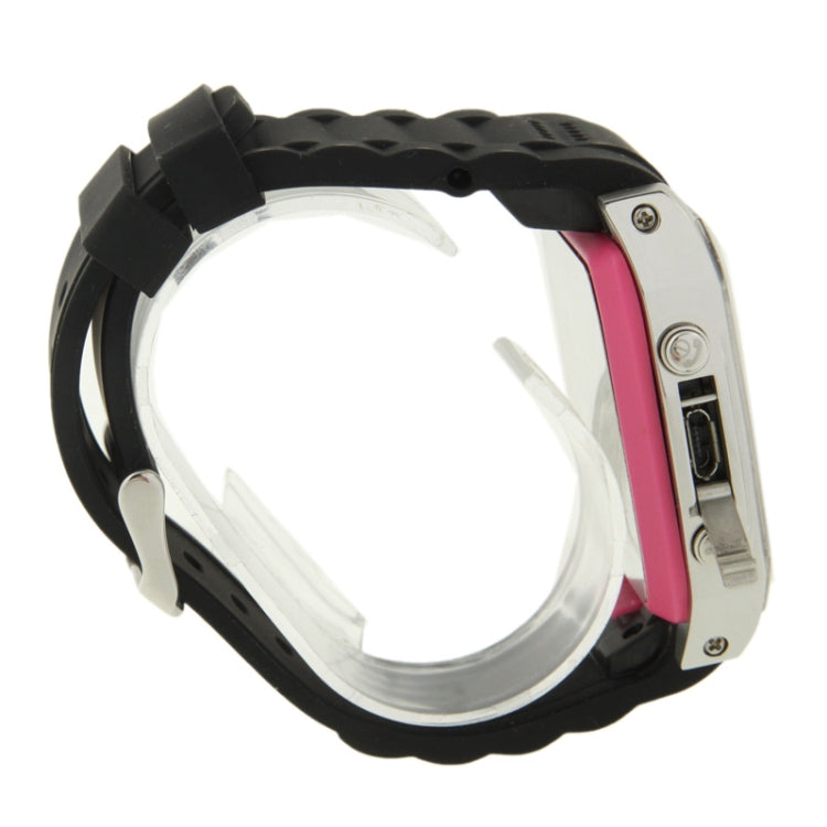 TW-206 GSM Smart Watch Phone, Java / Bluetooth / FM Radio / Camera, Single SIM, Network: 2G(Black)