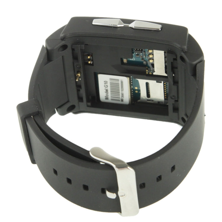 G10+ GSM Smart Watch Phone, Bluetooth / FM Radio / GPS / Camera / SOS Function, Single SIM, Network: 2G