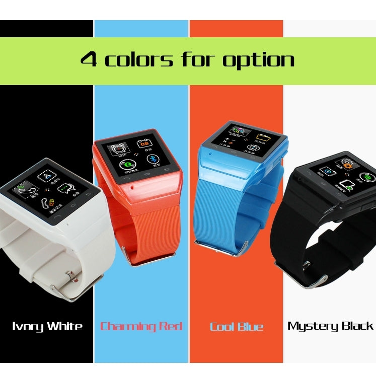 ZGPAX S19 GSM Smart Watch Phone, MTK6260A, Bluetooth Only Compatible with Android Phones, Pedometer / 2.0MP Camera / FM Radio(Black)
