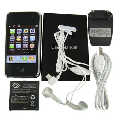 Dual sim card Dual standby Dual camera, JAVA & TV Bluetooth FM function touch Mobile Phone, Slip-operation can change the menu (10 pages of menus), Swing change the wallpaper, Quad band, Network: GSM850/ 900 / 1800/ 1900MHZ (E9 TV)
