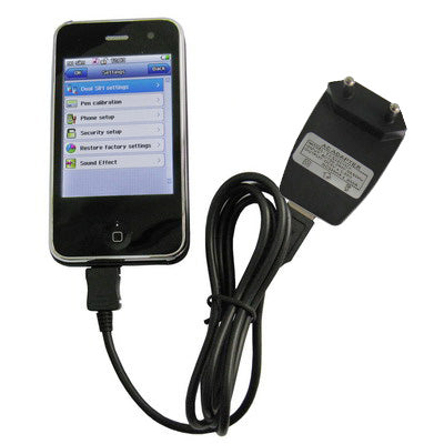 Dual sim card Dual standby Dual camera, JAVA & Bluetooth FM function touch Mobile Phone, Slip-operation can change the menu (10 pages of menus), Swing change the wallpaper, Quad band, Network: GSM850/ 900 / 1800/ 1900MHZ (W008)