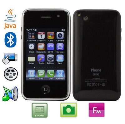 I98+, Dual sim card Dual standby Dual camera, JAVA & Bluetooth FM function touch Mobile Phone, Slip-operation can change the menu (10 pages of menus), Swing change the wallpaper, Quad band, Network: GSM850/ 900 / 1800/ 1900MHZ