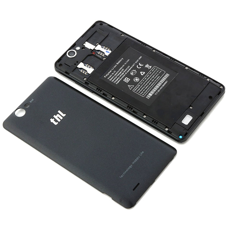 THL Ultrathin 4400 4GB, Network: 3G, 5.0 inch MTK6582 Quad Core 1.3GHz, RAM: 1GB(Black)