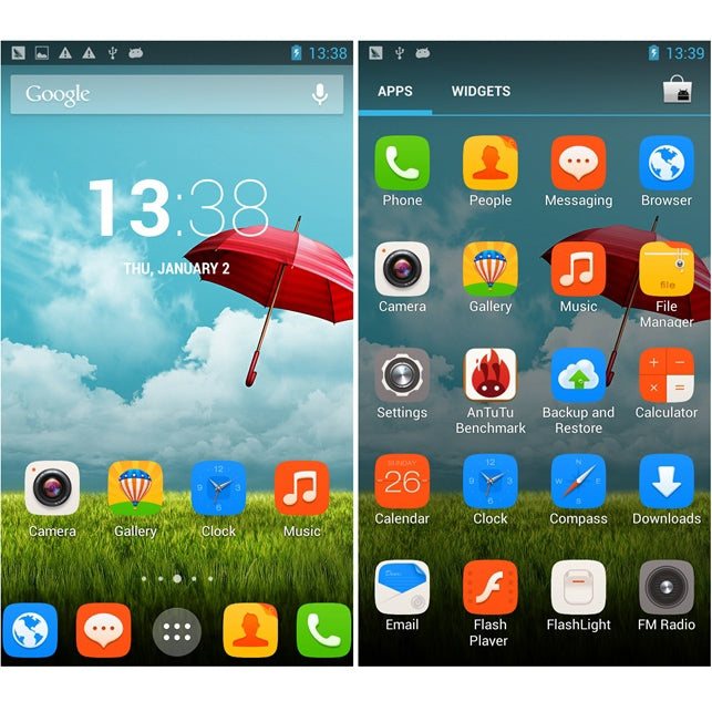 THL Ultrathin 4400 4GB, Network: 3G, 5.0 inch MTK6582 Quad Core 1.3GHz, RAM: 1GB(Black)