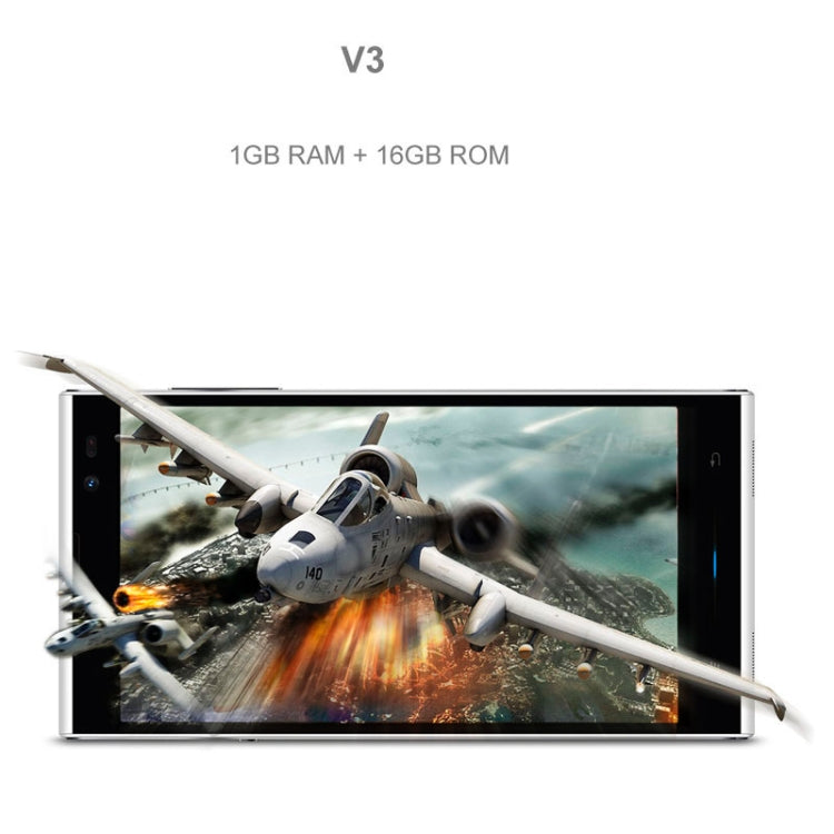 iNew V3 16GB, Network: 3G, 5.0 inch MTK6582 Quad Core 1.3GHz, RAM: 1GB, Dual SIM(Black)