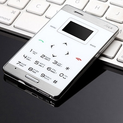 AIEK M3 GSM Mini Mobile Phone, Ultrathin Touch Keyboard GPRS Positioning, Single SIM, Network: 2G