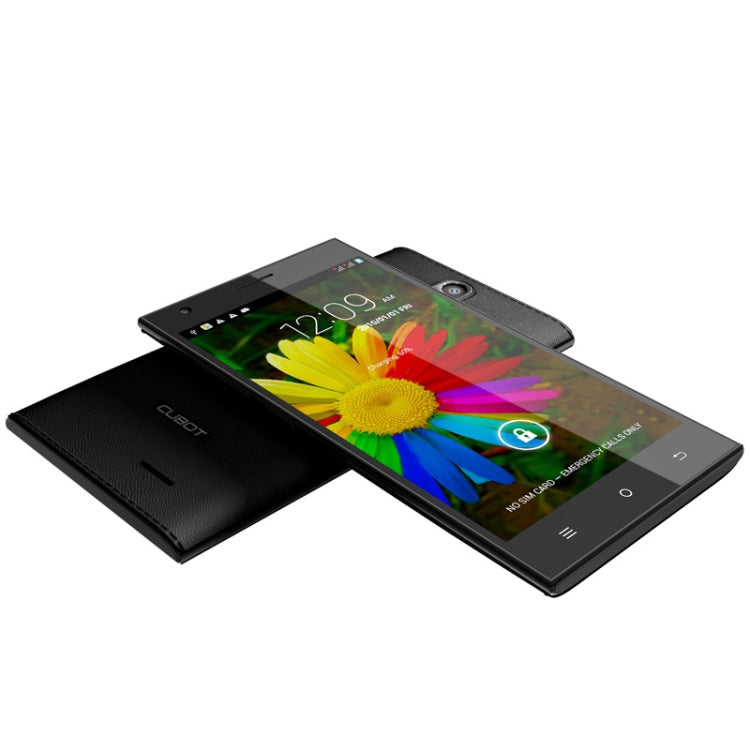 Cubot S308 16GB, Network: 3G, 5.0 inch Android 4.2, MT6582A Quad Core 1.3GHz, RAM: 2GB, Dual SIM(Black)