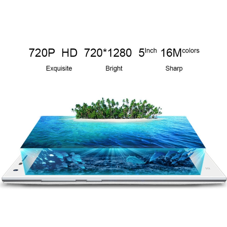 Cubot S308 16GB, Network: 3G, 5.0 inch Android 4.2, MT6582A Quad Core 1.3GHz, RAM: 2GB, Dual SIM(Black)
