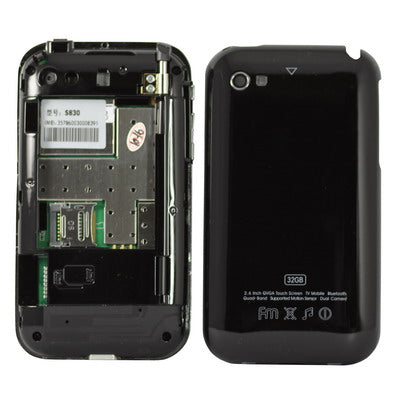 Dual sim cards Dual standby Dual camera, Bluetooth FM function TV Touch Mobile Phone, Slip-operation can change the menu (5 pages of menus), Quad band, Network: GSM850/ 900 / 1800/ 1900MHZ (S830)