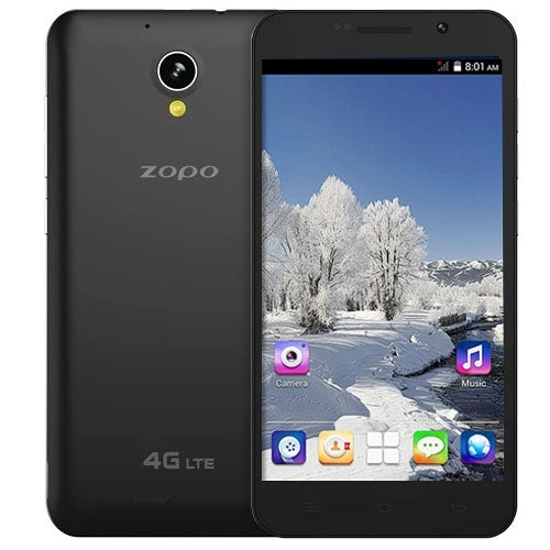 ZOPO C5 8GB, Network: 4G, 5.5 Inch IPS G+G Screen MTK6582M Quad Core 1.3GHz, RAM: 1GB