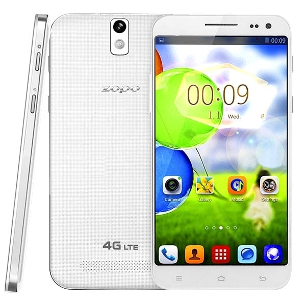 ZOPO ZP999 32GB, Network: 4G, 5.5 Inch MTK6595M Octa Core 2.0GHz, RAM: 3GB(White)
