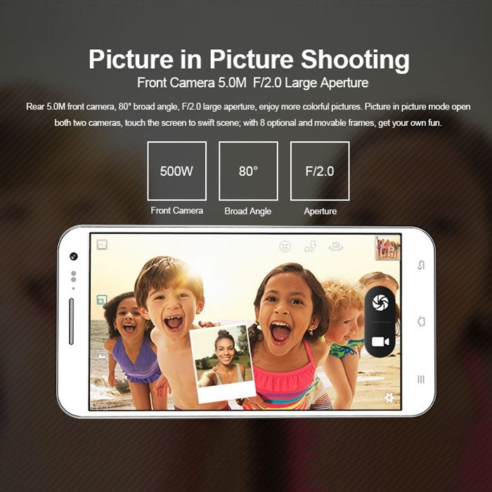 ZOPO ZP999 32GB, Network: 4G, 5.5 Inch MTK6595M Octa Core 2.0GHz, RAM: 3GB(White)