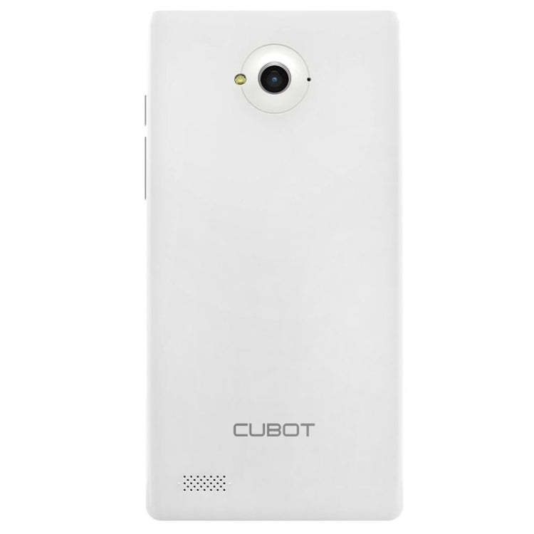 Cubot ZORRO 001 8GB, Network: 4G, 5.0 Inch Android 4.4, MSM8916 Quad Core 1.2GHz, RAM: 1GB(White)