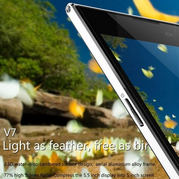 iNew V7 16GB, Network: 3G, 5.0 Inch HD IPS Screen MTK6582 Quad Core 1.0GHz, RAM: 2GB(White)