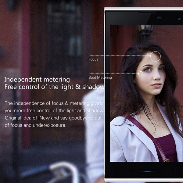 iNew V7 16GB, Network: 3G, 5.0 Inch HD IPS Screen MTK6582 Quad Core 1.0GHz, RAM: 2GB(White)
