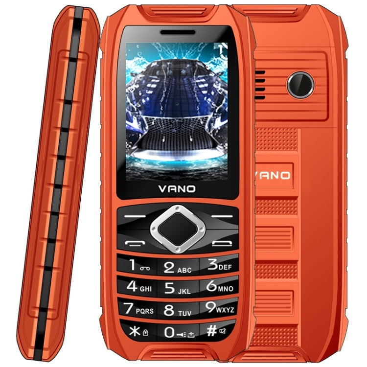 VANO i500-F GSM Elders Mobile Phone, Dustproof / Shockproof / Bluetooth / FM Radio, Dual SIM, Network: 2G