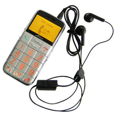 50+ Elders & Children Unlocked Mobile Phone, Support FM Radio / Flashlight / SOS Function, Quad Band, Network: 2G