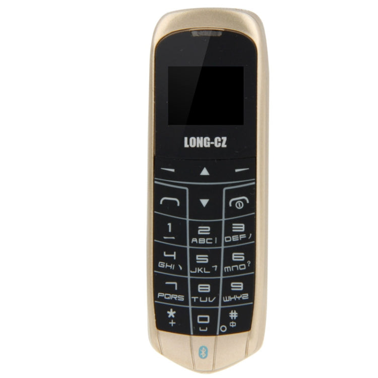 LONG-CZ J8 GSM Mini Mobile Phone, Hands Free Bluetooth Dialer Headphone, Micro SIM, Network: 2G