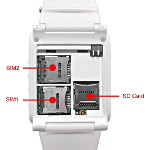 AK922 GSM Watch Phone, Bluetooth FM Radio / Camera, Dual SIM, Network: 2G
