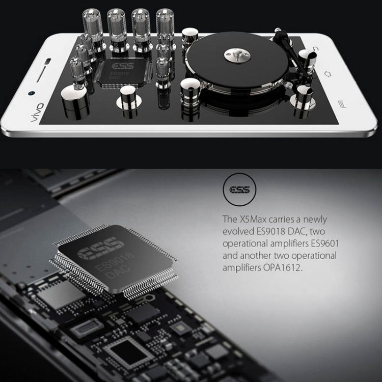 vivo X5 Max F, 2GB+16GB, 5.5 inch Funtouch 2.0 (Android 4.4), MSM8939 Octa Core, Network: 4G(Silver)