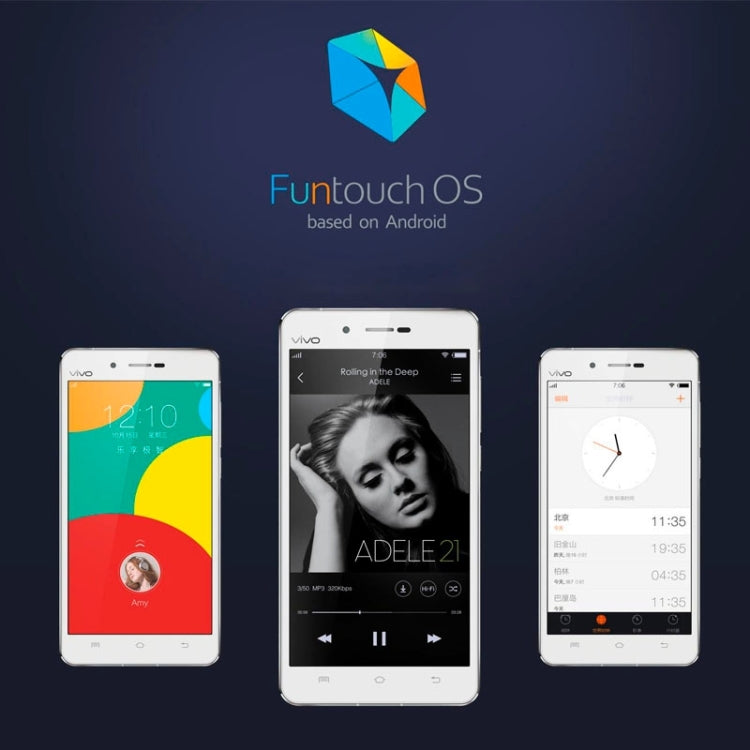 vivo X5 Max F, 2GB+16GB, 5.5 inch Funtouch 2.0 (Android 4.4), MSM8939 Octa Core, Network: 4G(Silver)