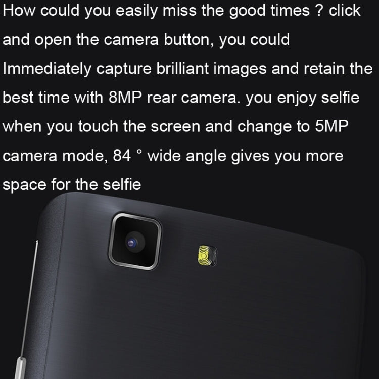 Cubot X12 8GB, Network: 4G, 5.0 inch Android 5.1 MTK6735M Quad Core 1.0GHz, RAM: 1GB(White)