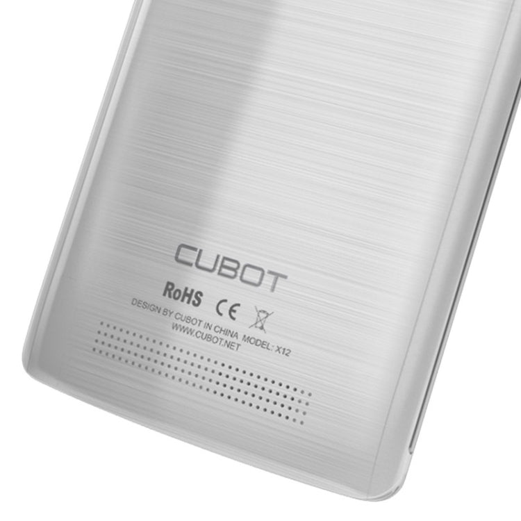 Cubot X12 8GB, Network: 4G, 5.0 inch Android 5.1 MTK6735M Quad Core 1.0GHz, RAM: 1GB(White)