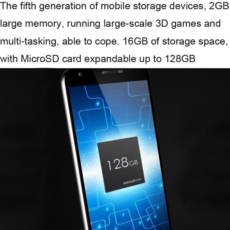 DOOGEE Valencia 2 Y100 PRO 16GB, 5.0 inch OGS Lamination Screen Android 5.0 MT6735 Quad Core 1.0GHz, RAM: 2GB,  Network: 4G, Smart Gestures, Fast Screenshot, HotKnot
